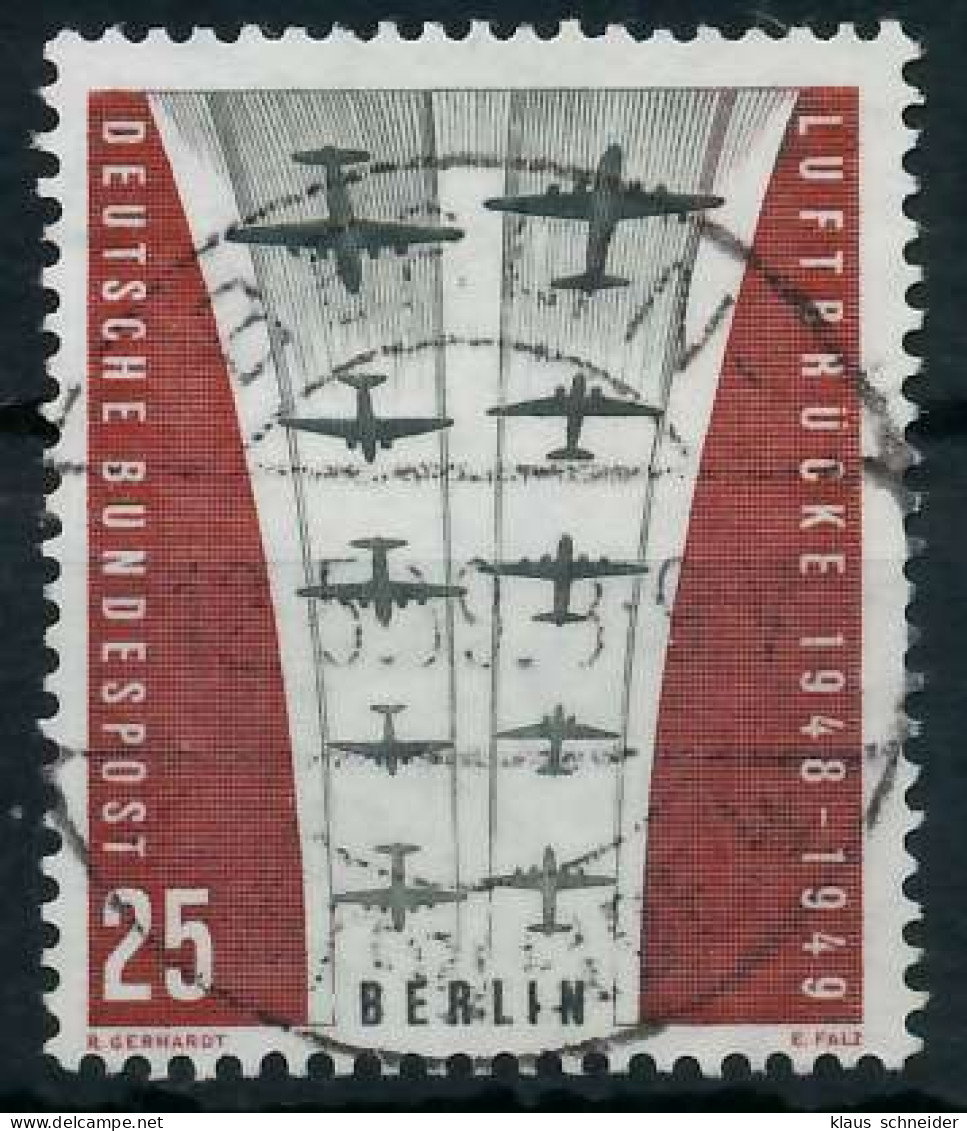 BERLIN 1959 Nr 188 Zentrisch Gestempelt X6421E6 - Oblitérés