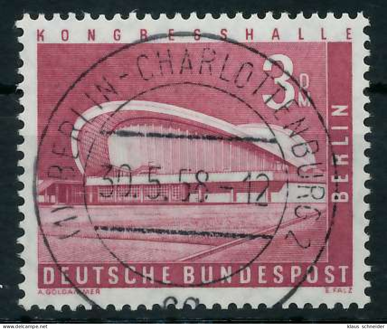 BERLIN DS BAUTEN 2 Nr 154v Zentrisch Gestempelt X64225E - Used Stamps