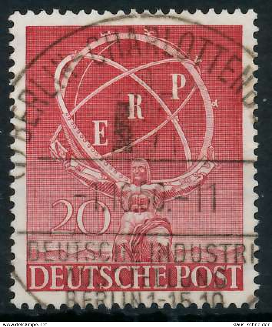 BERLIN 1950 Nr 71 ESST Zentrisch Gestempelt X642292 - Oblitérés