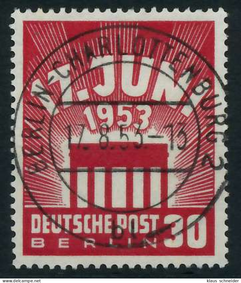 BERLIN 1953 Nr 111 EST Zentrisch Gestempelt X6422AE - Oblitérés