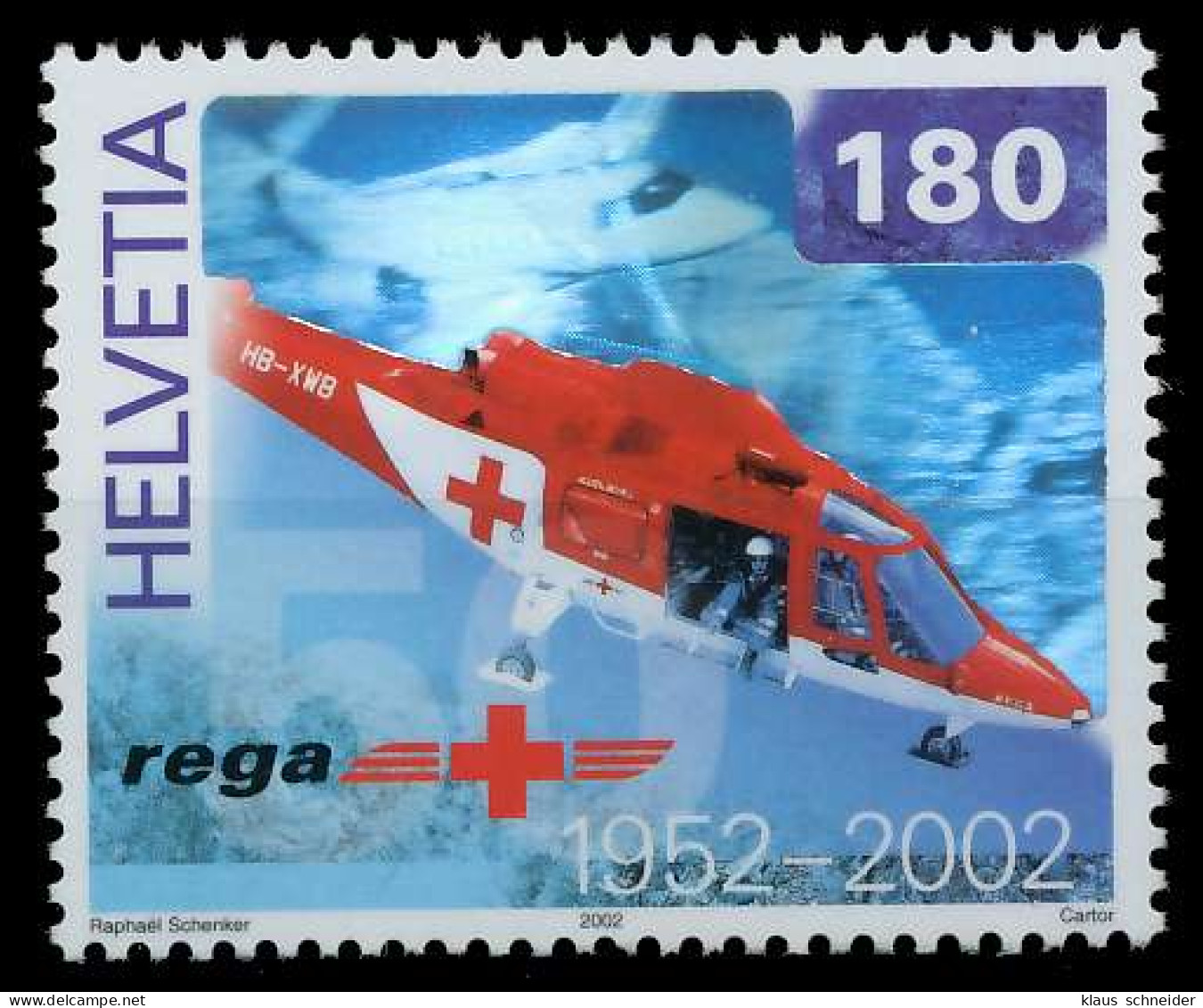 SCHWEIZ 2002 Nr 1784 Postfrisch X64BEFE - Unused Stamps