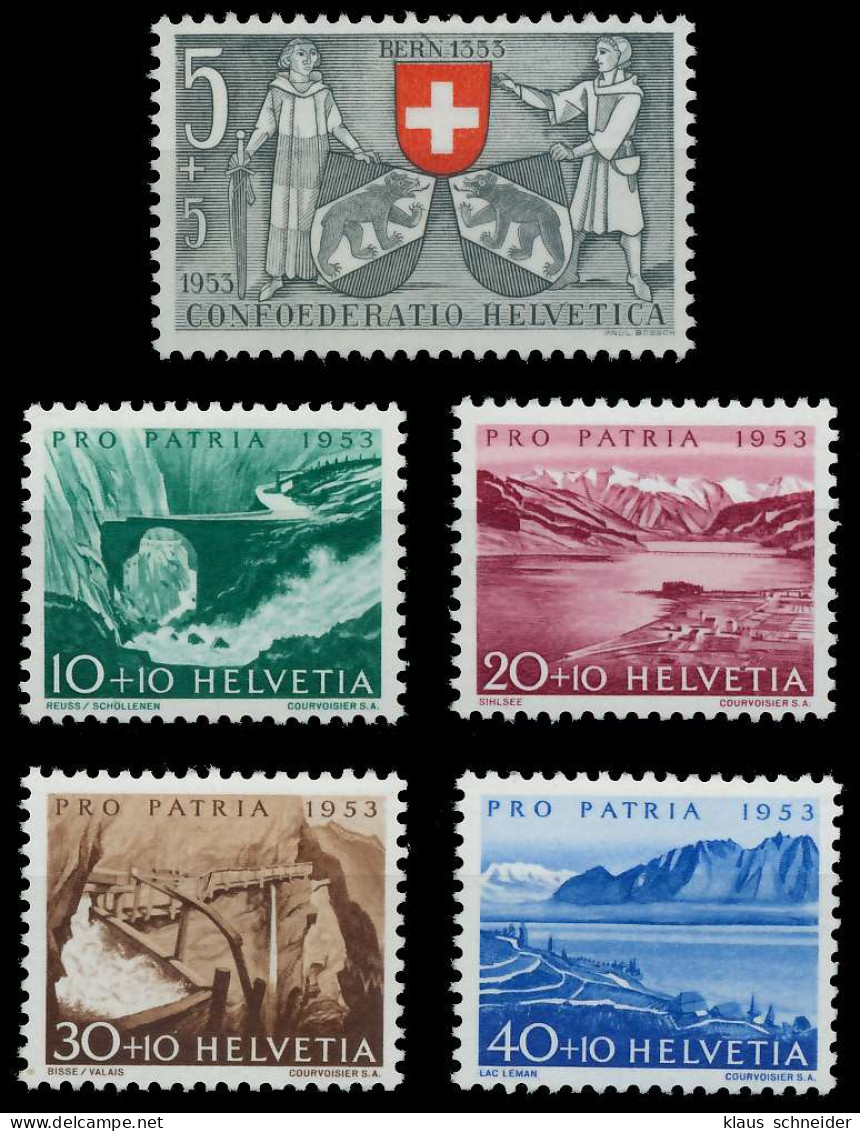 SCHWEIZ PRO PATRIA Nr 580-584 Ungebraucht X657A9E - Unused Stamps