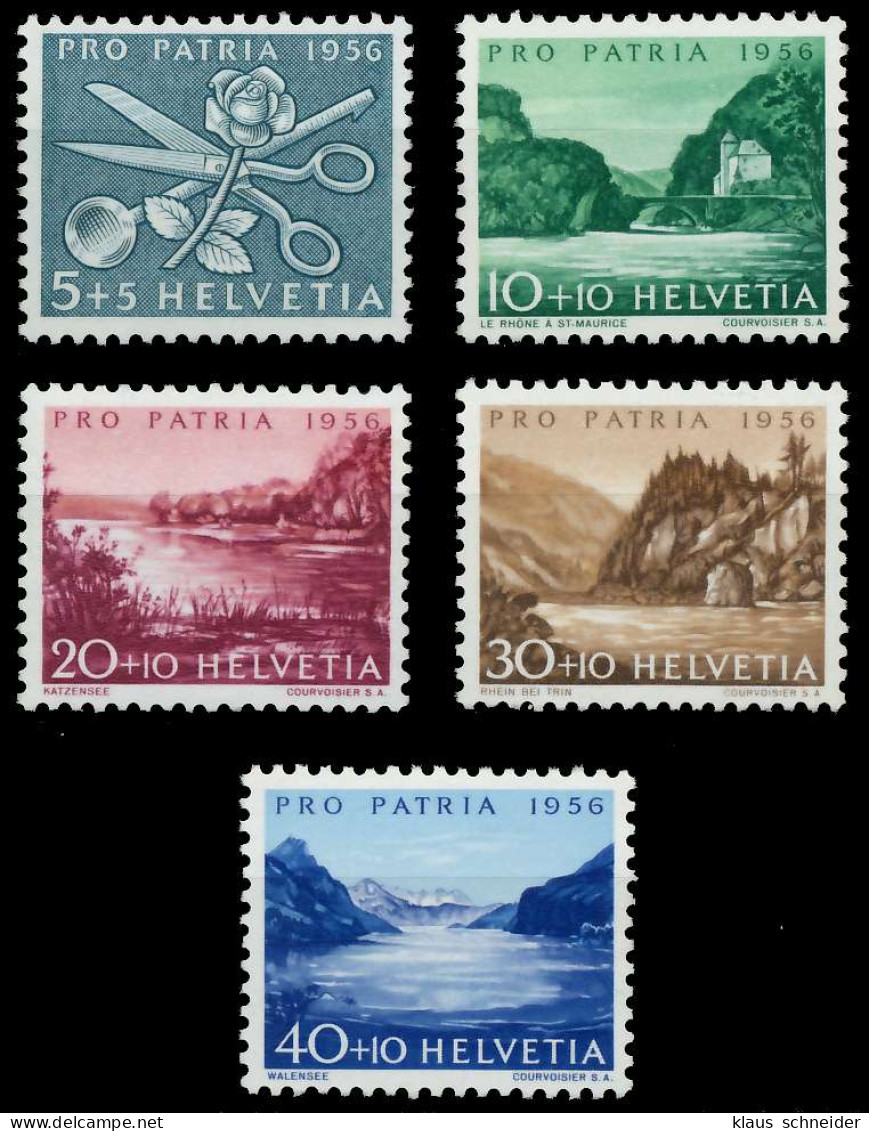 SCHWEIZ PRO PATRIA Nr 627-631 Ungebraucht X657AAE - Unused Stamps