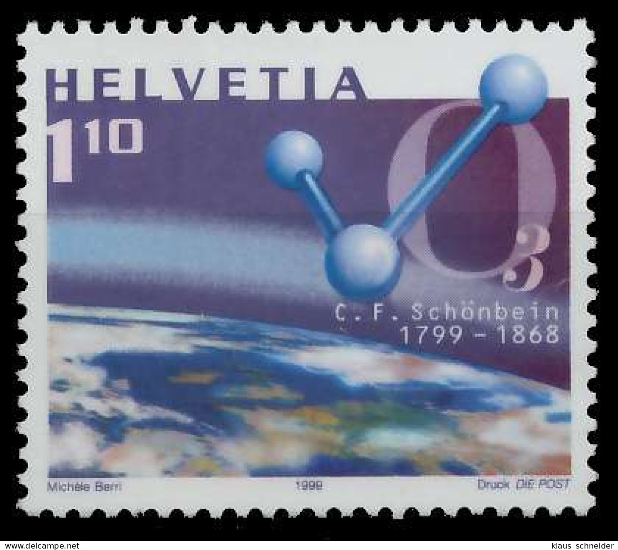 SCHWEIZ 1999 Nr 1697 Postfrisch X657B1E - Unused Stamps