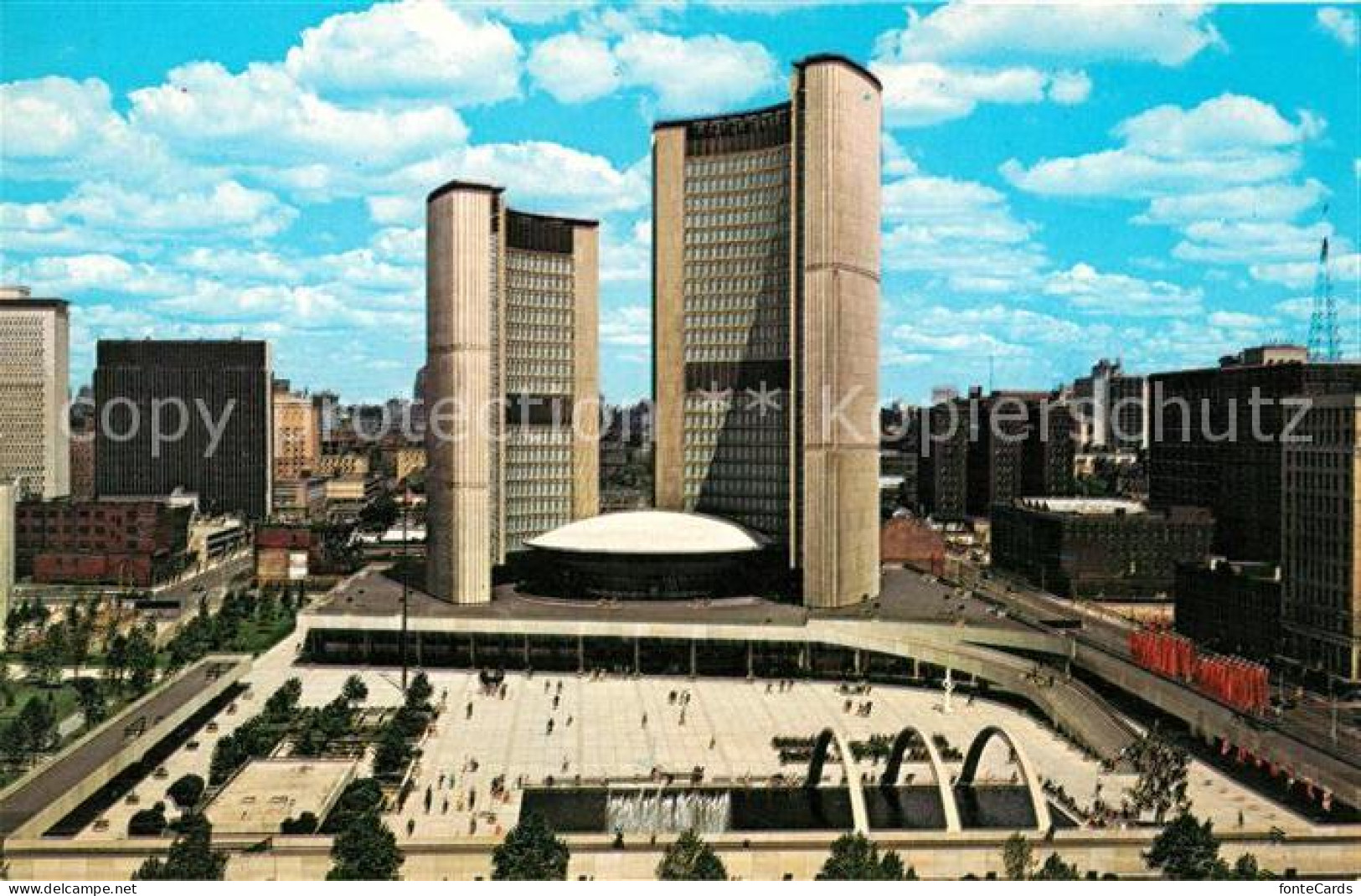 73061089 Toronto Canada City Hall And Nathan Phillips Square Toronto Canada - Sin Clasificación