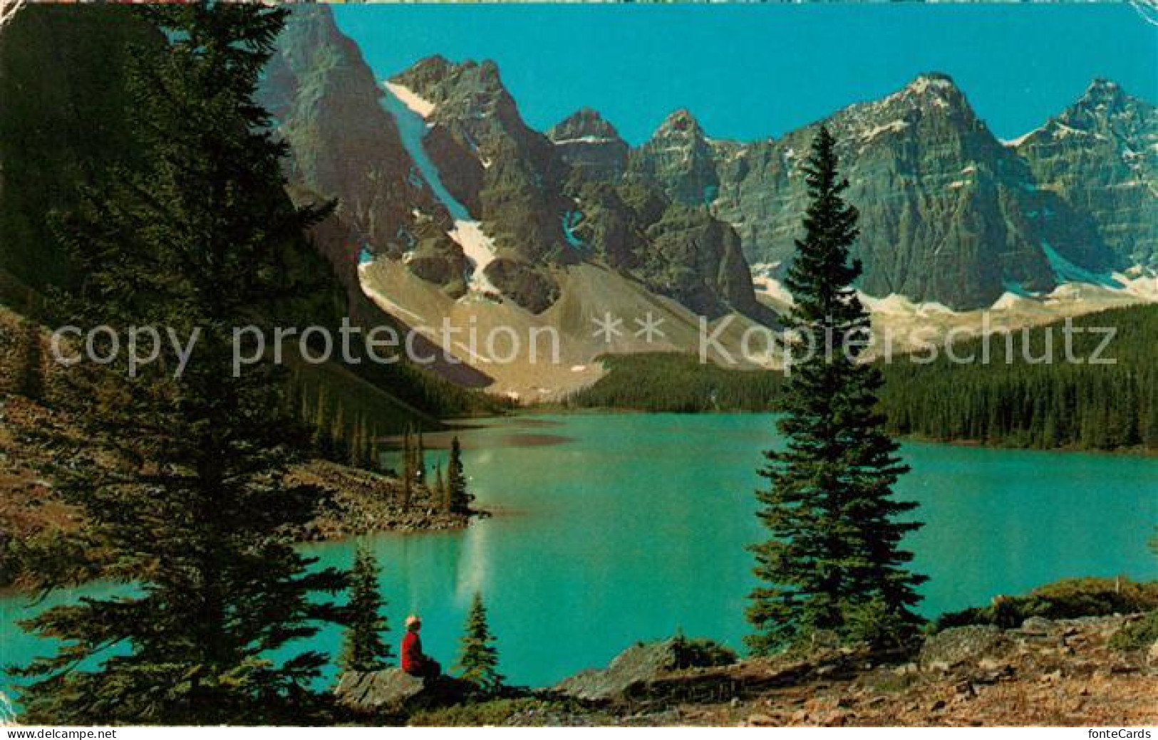 73061088 Banff Canada Moraina Lake In The Valley Of Ten Peaks Banff Canada - Unclassified