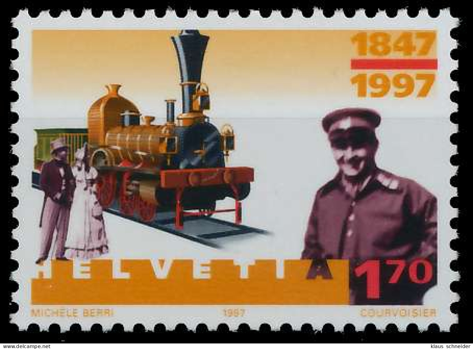 SCHWEIZ 1997 Nr 1604 Postfrisch X657BFE - Unused Stamps