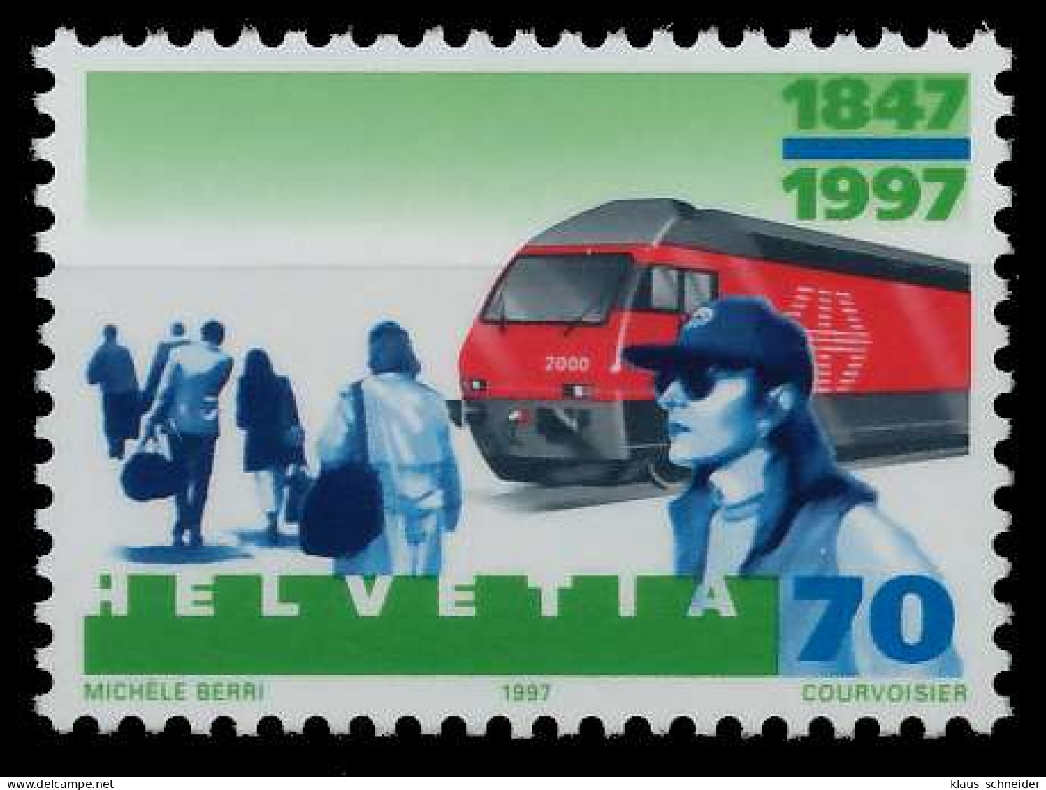 SCHWEIZ 1997 Nr 1601 Postfrisch X657BF2 - Unused Stamps