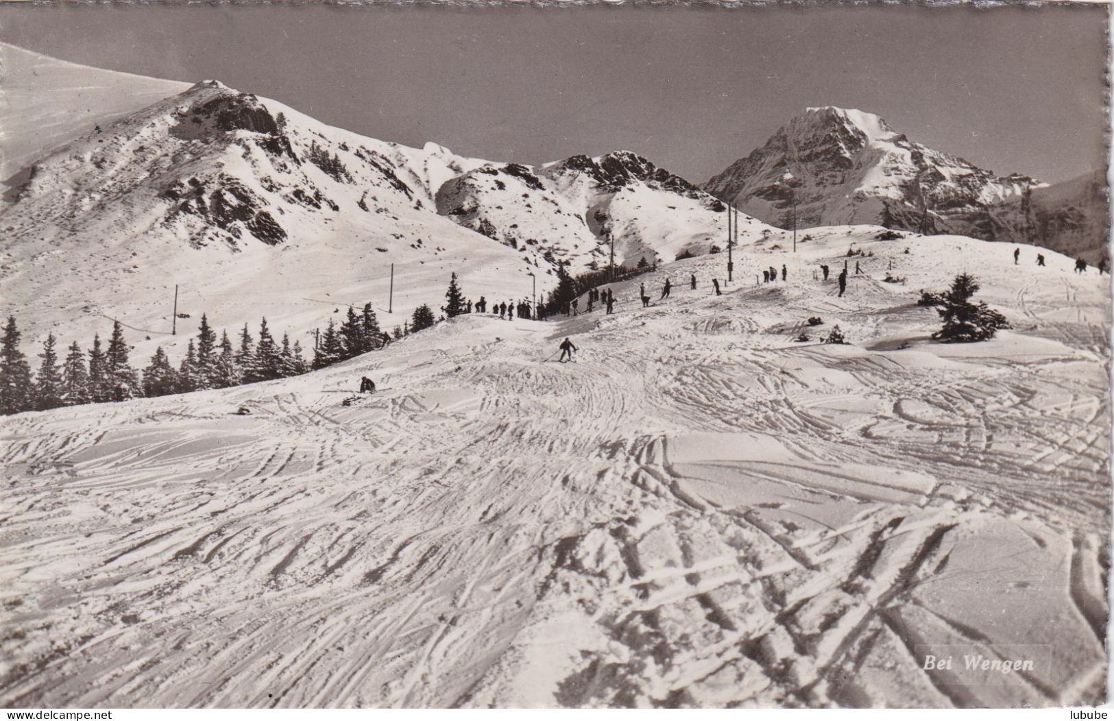 Wengen - Skipiste       1943 - Wengen