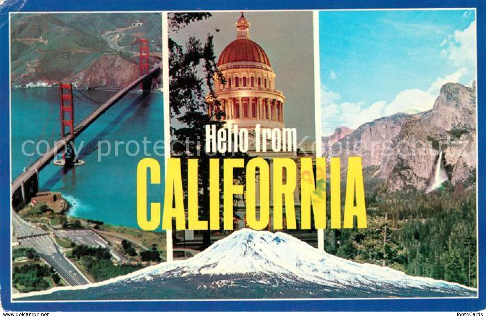 73061039 California_Maryland Golden Gate Bridge State Capitol Cathedral Rocks - Autres & Non Classés