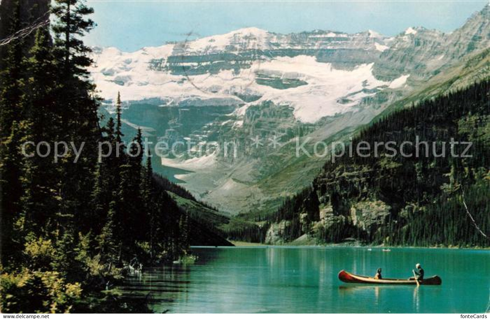 73060872 Banff Canada Lake Louise And Victoria Glacier Canadian Rockies Banff Ca - Unclassified