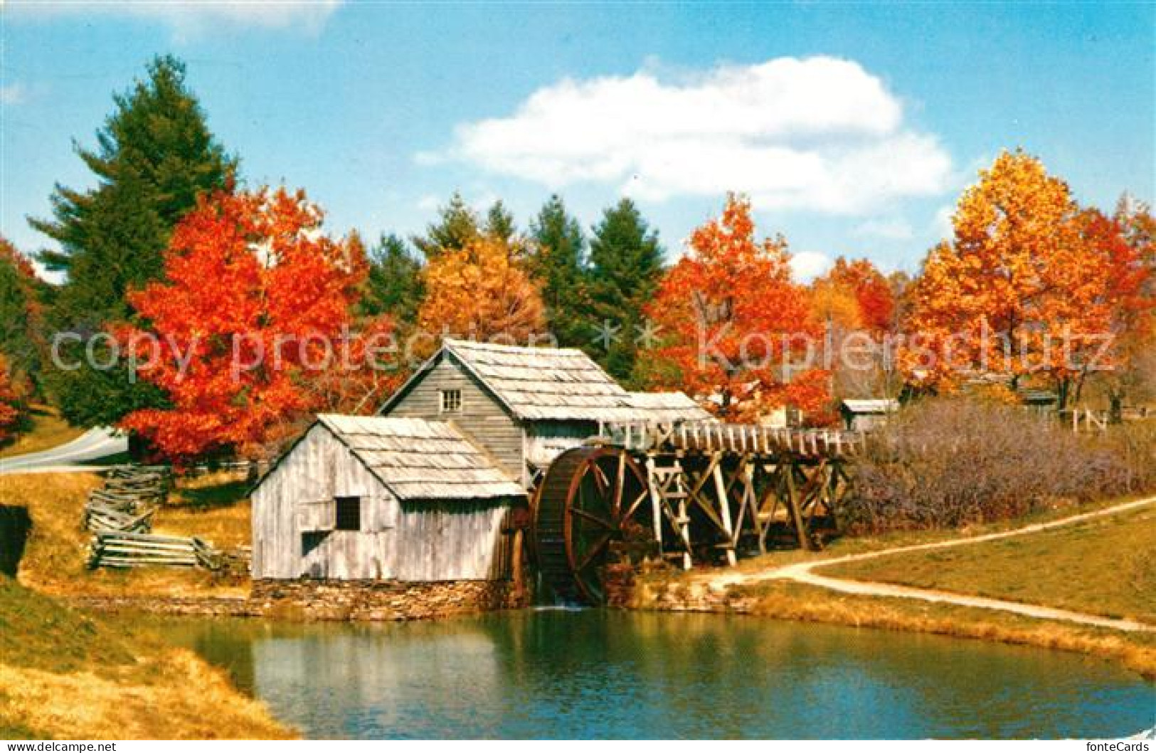 73060860 Virginia_US-State Mabry Mill Blue Ridge Parkway - Autres & Non Classés