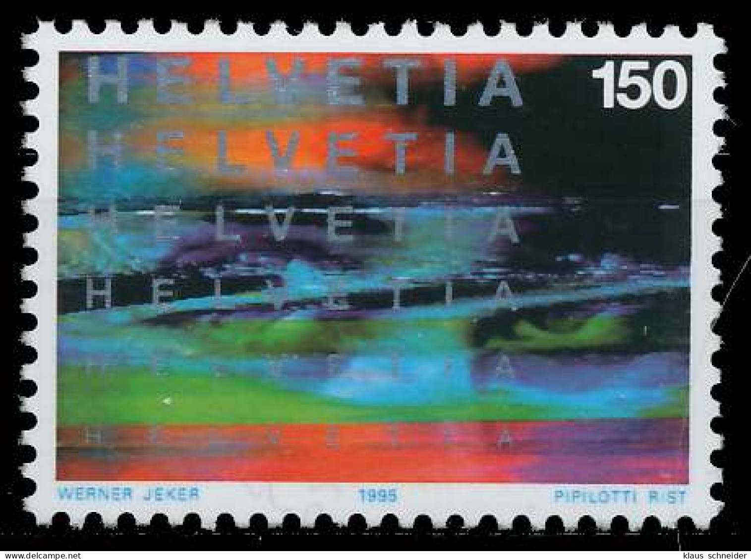 SCHWEIZ 1995 Nr 1562 Postfrisch X669096 - Nuevos