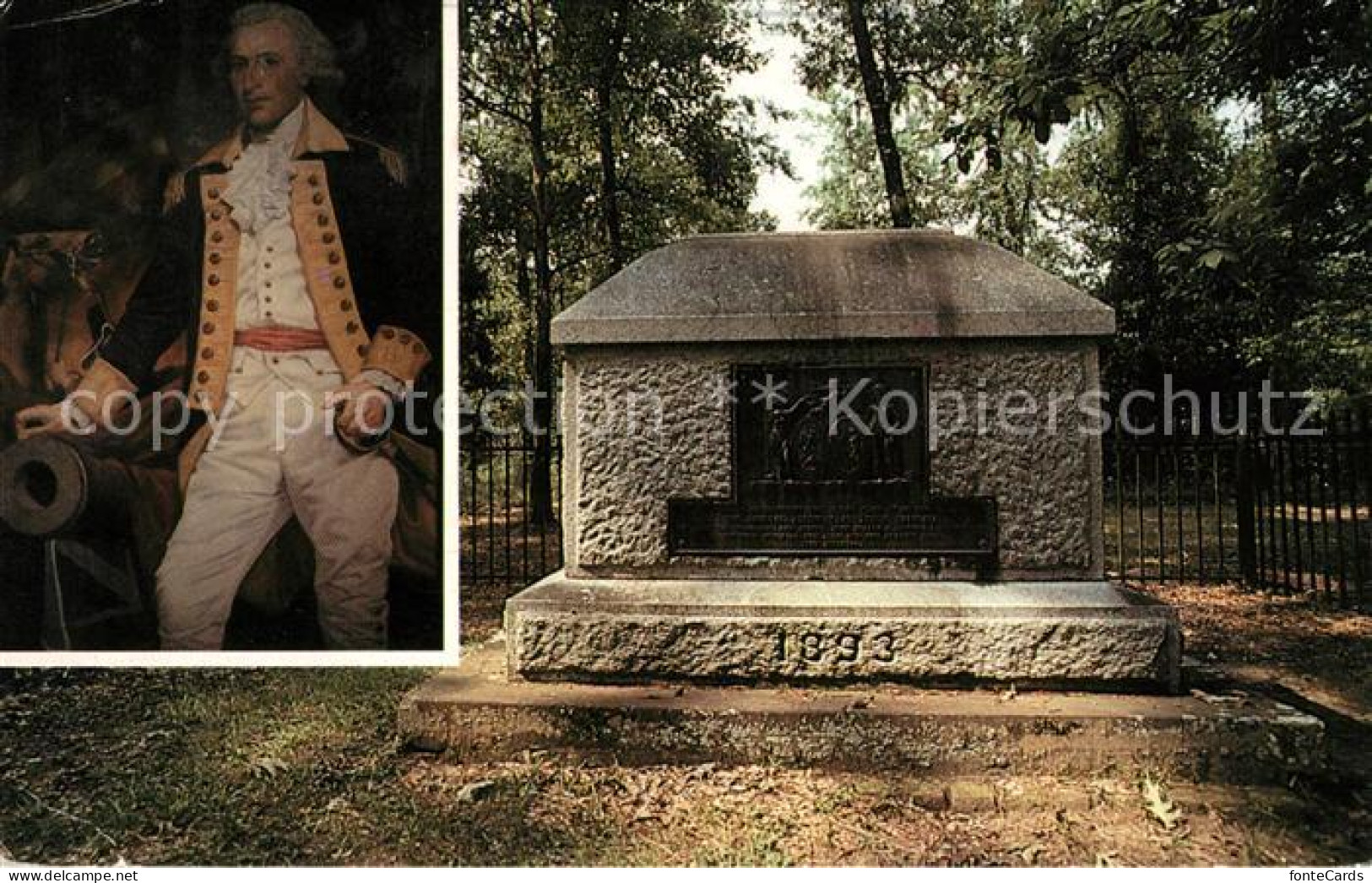 73060850 Charleston_South_Carolina General Francis Marion The Grave Of South Car - Andere & Zonder Classificatie