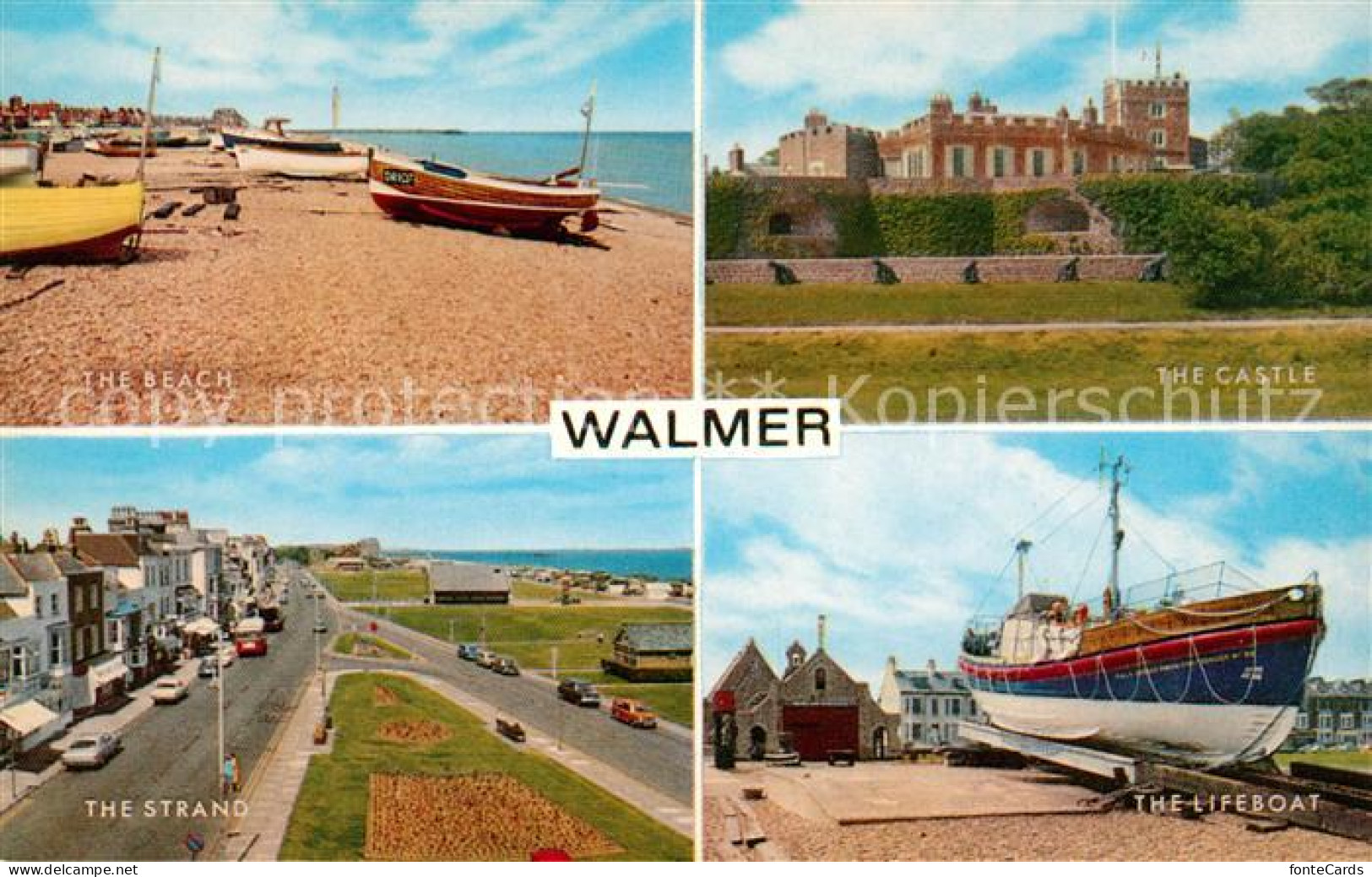 73060833 Walmer Beach Castle Strand Lifeboat Walmer - Other & Unclassified