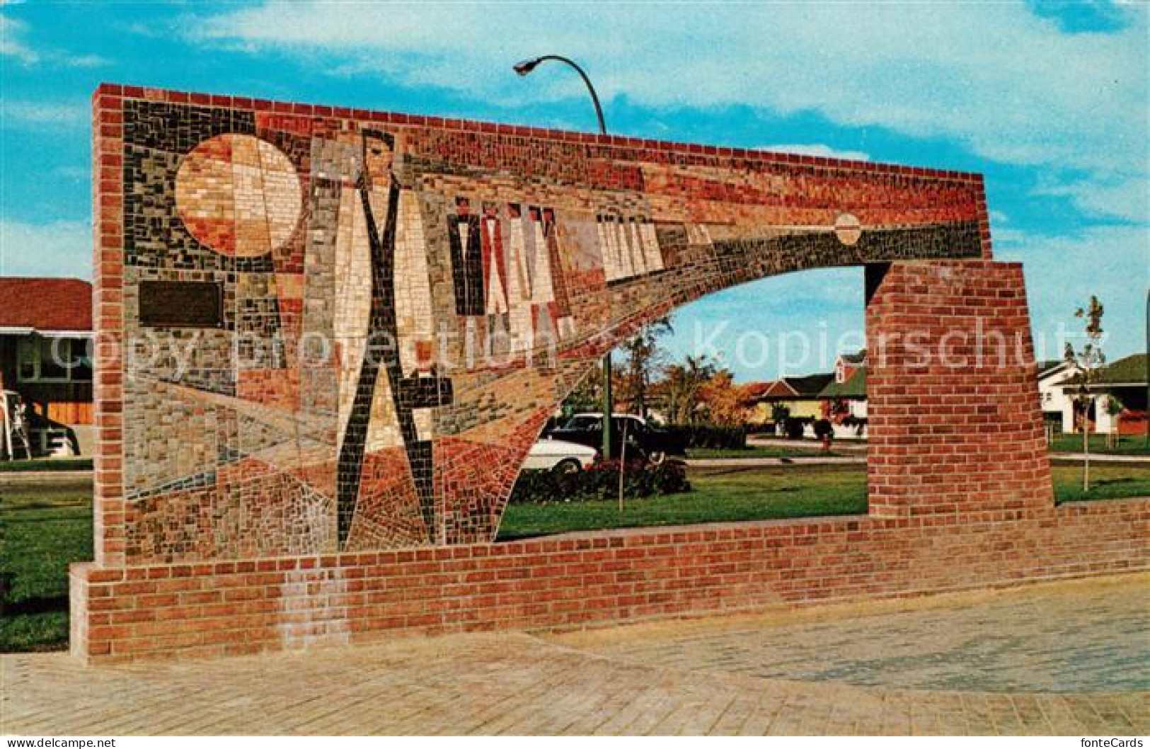 73060812 Alberta  Medicine Hat Mosaic Arch Alberta  - Unclassified