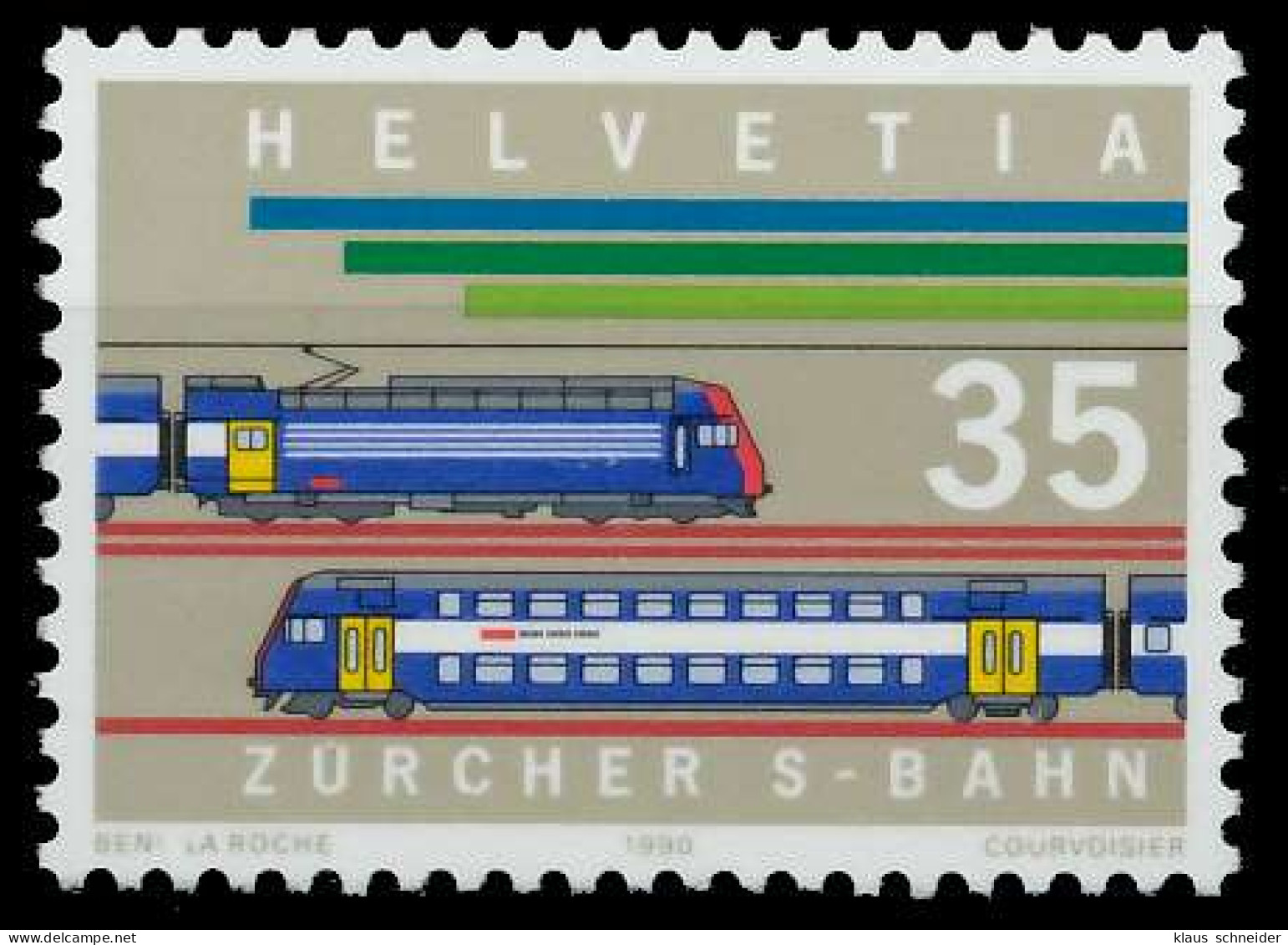 SCHWEIZ 1990 Nr 1410 Postfrisch X66E986 - Unused Stamps