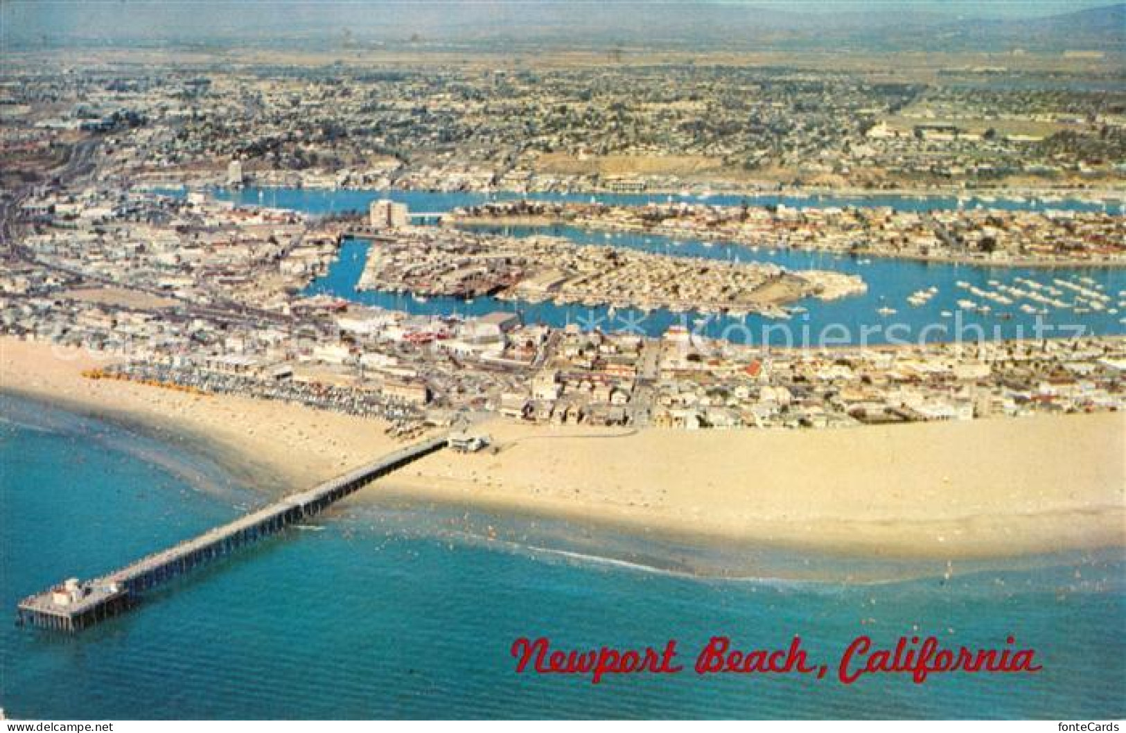 73060791 California_US-State Newport Beach Fliegeraufnahme - Sonstige & Ohne Zuordnung