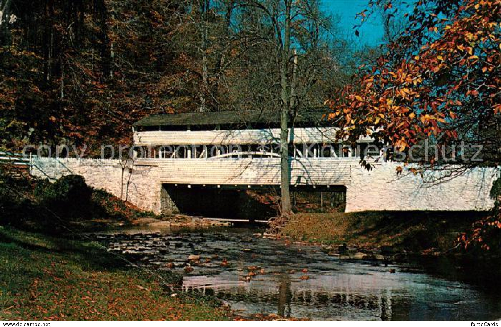 73060766 Valley Forge Cover Bridge Valley Forge - Other & Unclassified