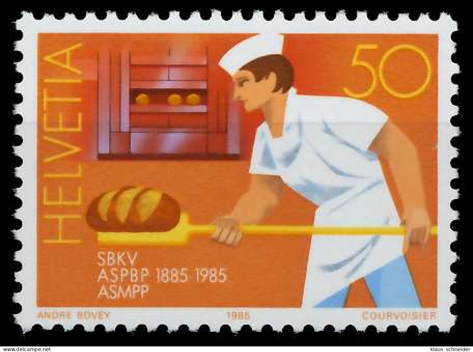 SCHWEIZ 1985 Nr 1301 Postfrisch X66EA4A - Unused Stamps
