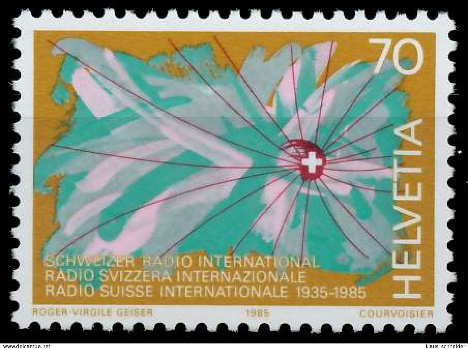 SCHWEIZ 1985 Nr 1302 Postfrisch X66EA4E - Unused Stamps