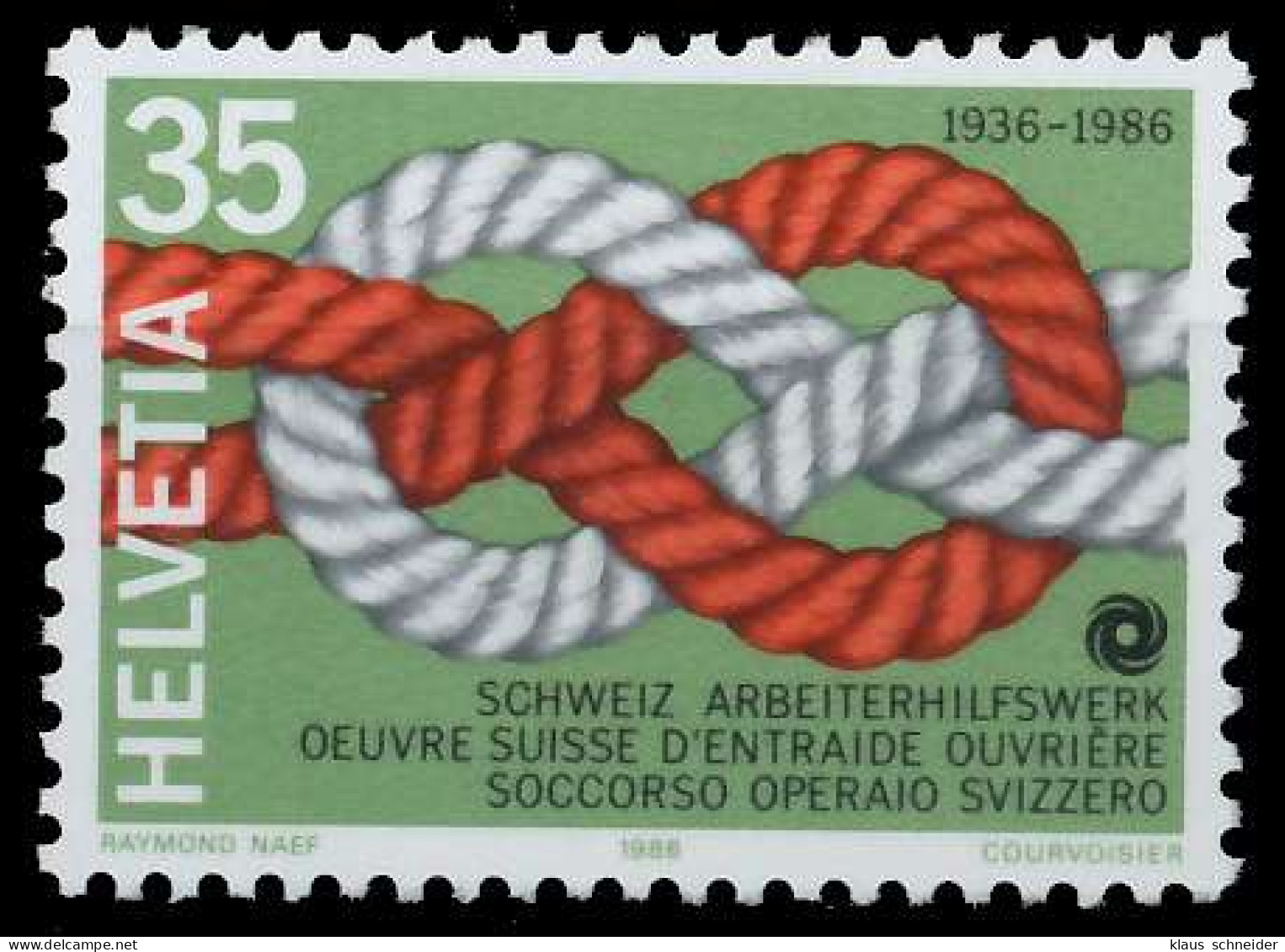 SCHWEIZ 1986 Nr 1308 Postfrisch X66EA62 - Ungebraucht