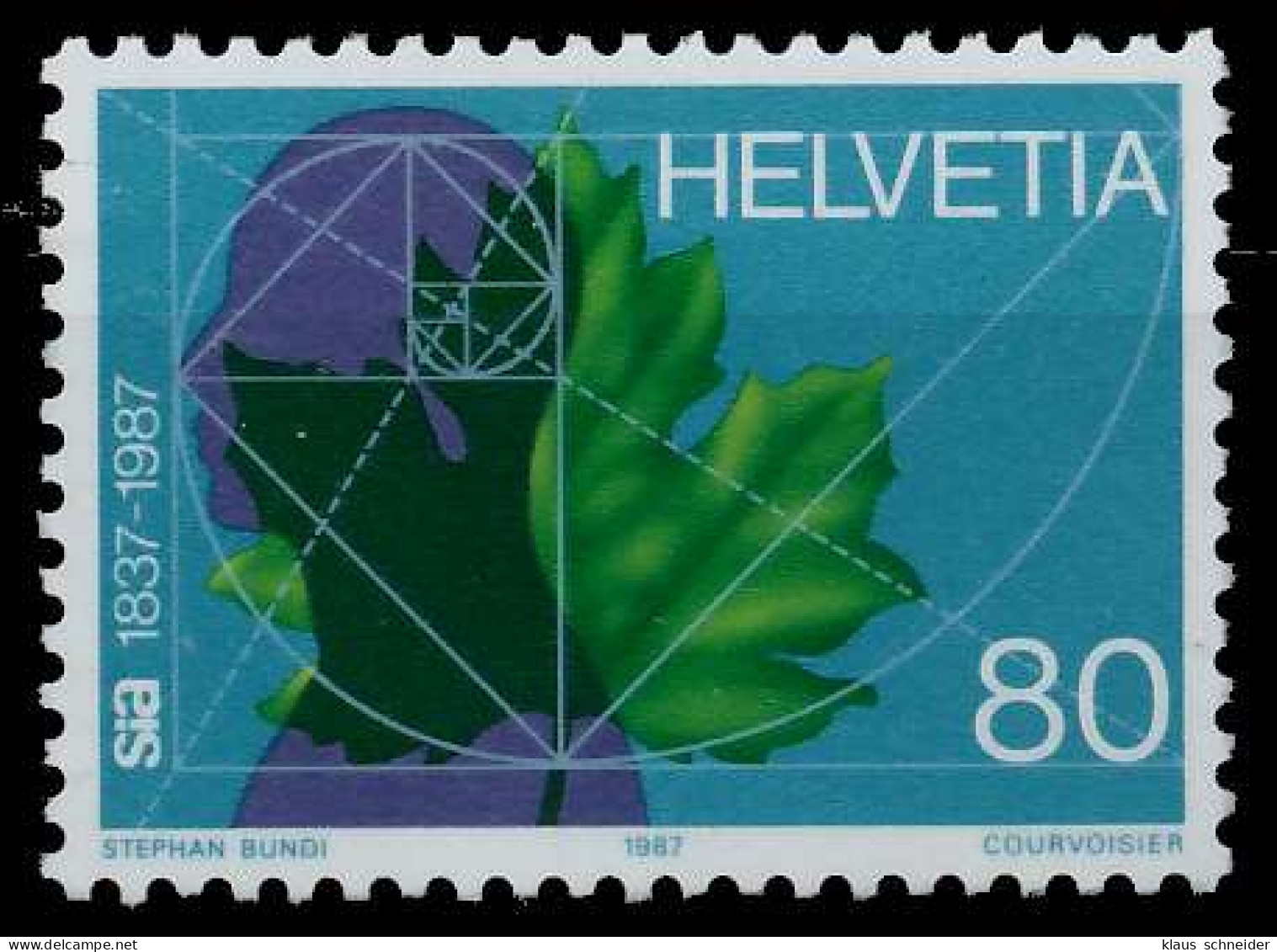 SCHWEIZ 1987 Nr 1337 Postfrisch X66EAA2 - Unused Stamps