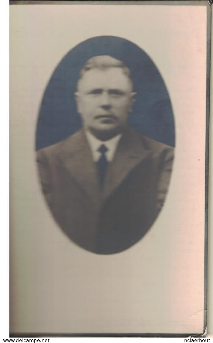 2404-01k Theodoor Van De Voorde - Standaert Lovendegem 1879 - 1938 Schepen Middenstandsbond Hoofdman Gilde St Martinus - Santini