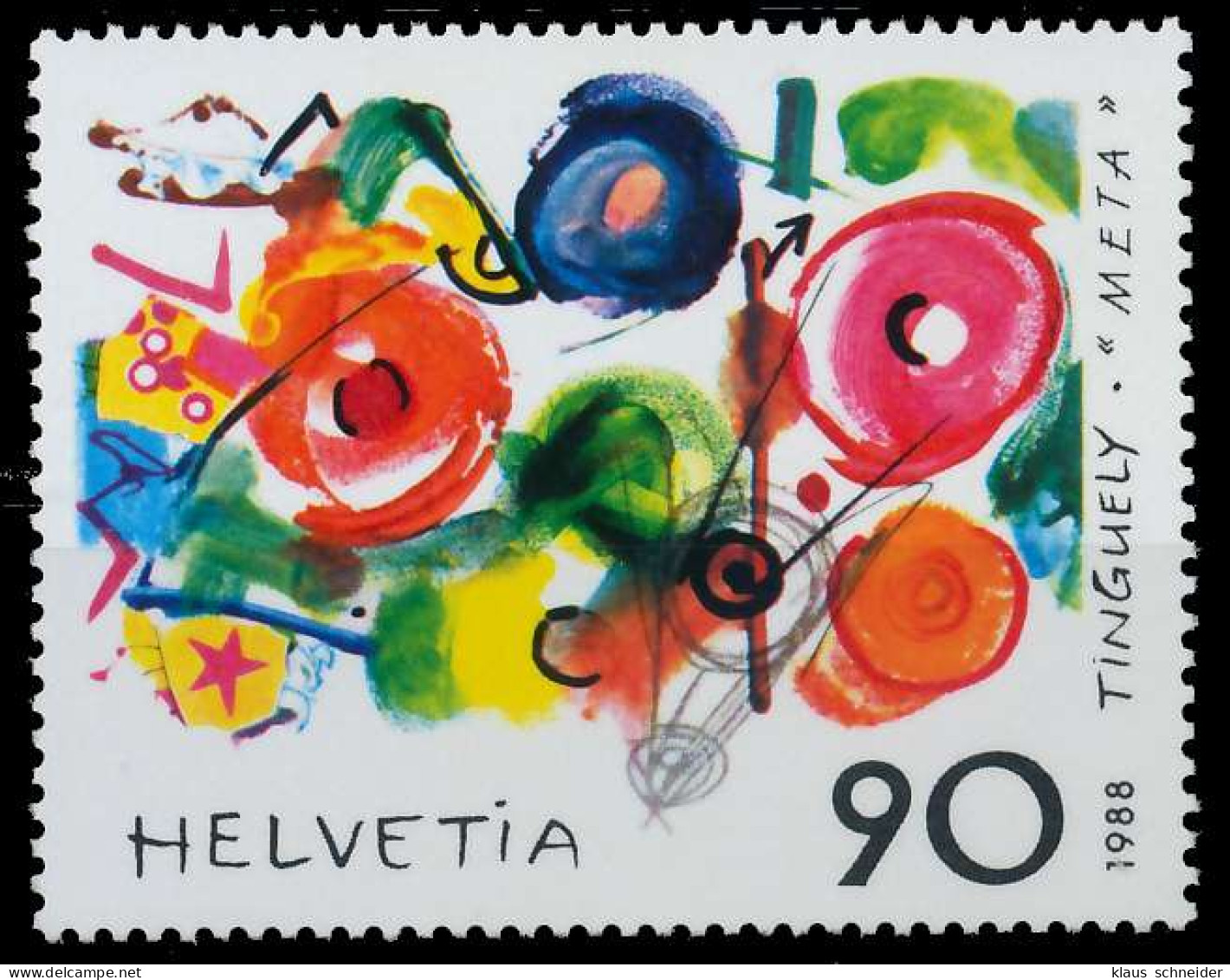 SCHWEIZ 1988 Nr 1380 Postfrisch X66EAFA - Unused Stamps