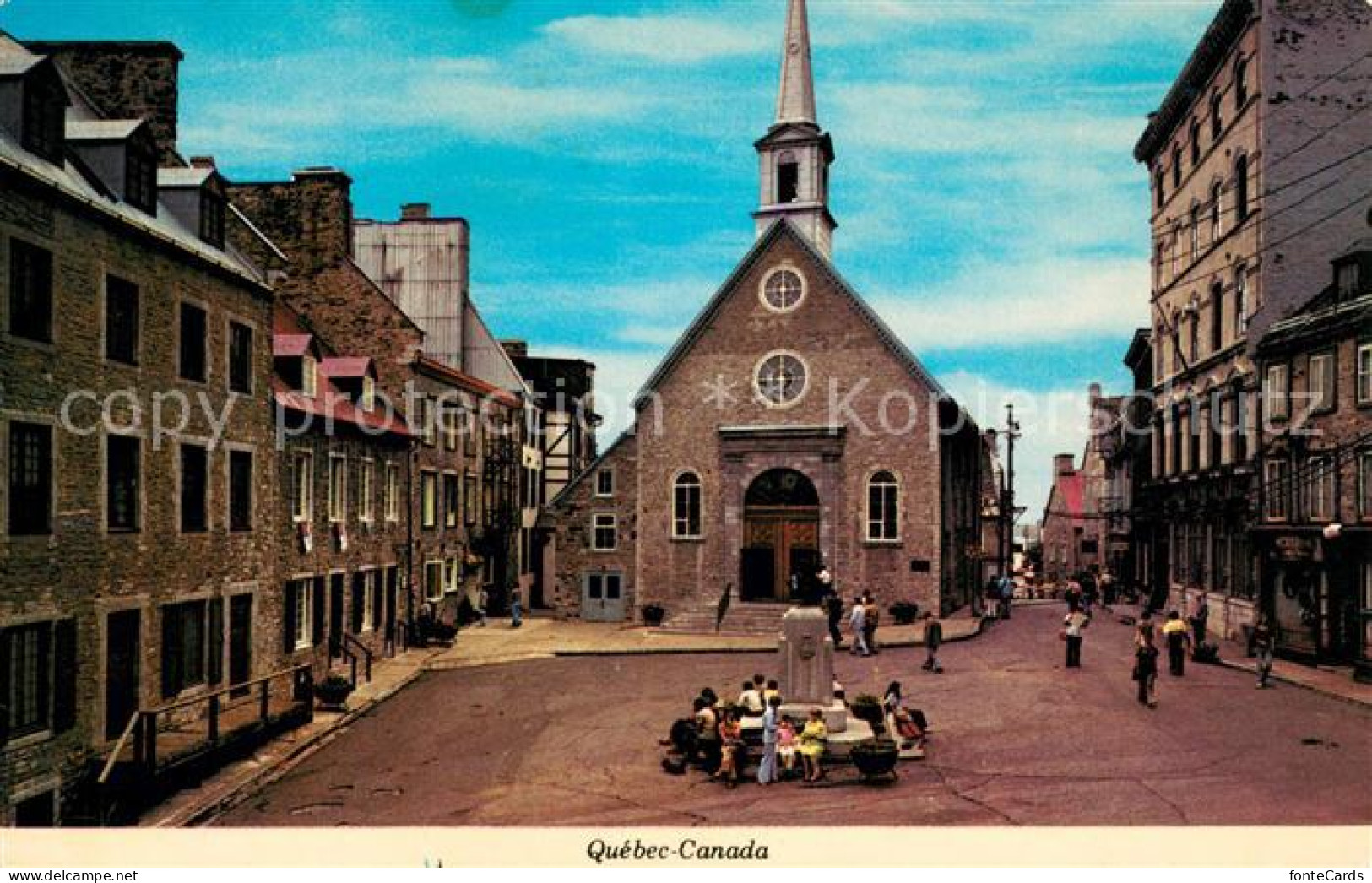 73060704 Quebec Place Royale Et Eglise Notre Dame Quebec - Unclassified