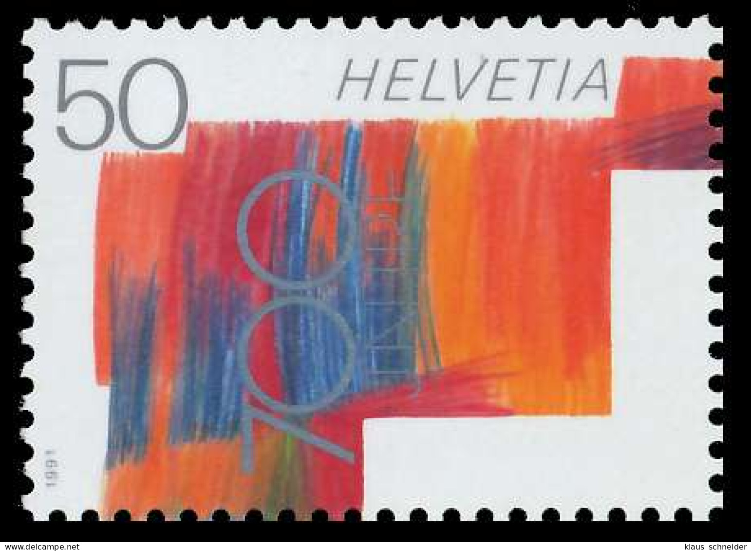 SCHWEIZ 1991 Nr 1438 Postfrisch S2C4476 - Unused Stamps
