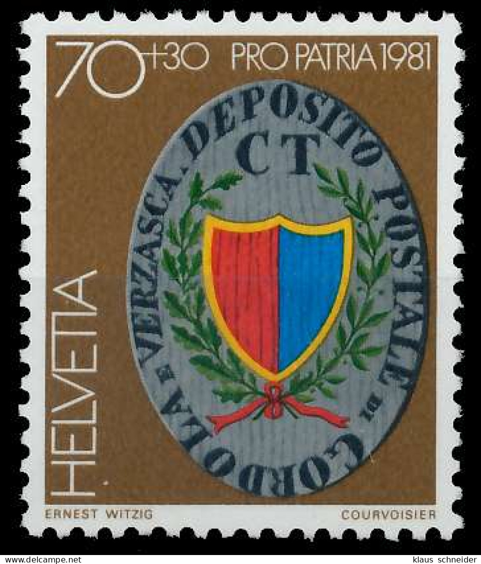 SCHWEIZ PRO PATRIA Nr 1201 Postfrisch S2D3F0E - Unused Stamps