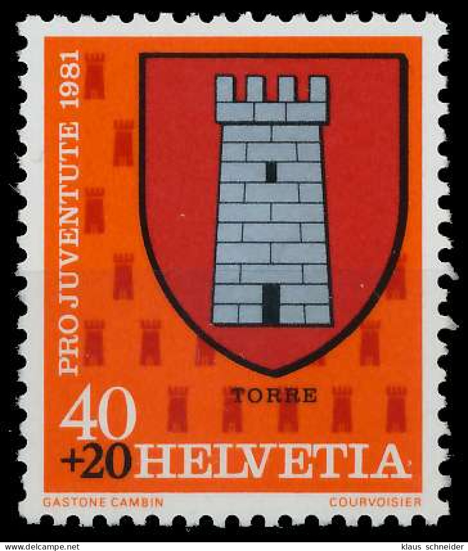 SCHWEIZ PRO JUVENTUTE Nr 1211 Postfrisch S2D3F22 - Unused Stamps