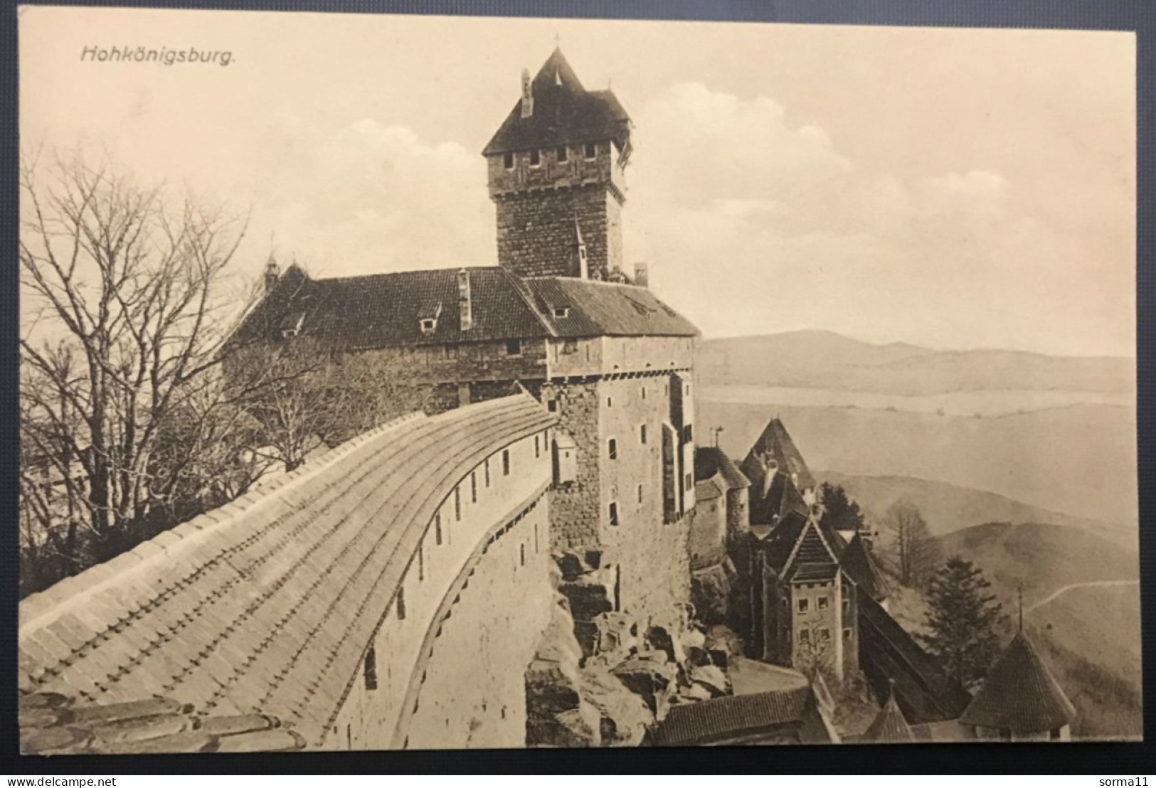 CPA HOHKONIGSBURG 67 Château Du Haut-Kœnigsbourg - Otros & Sin Clasificación