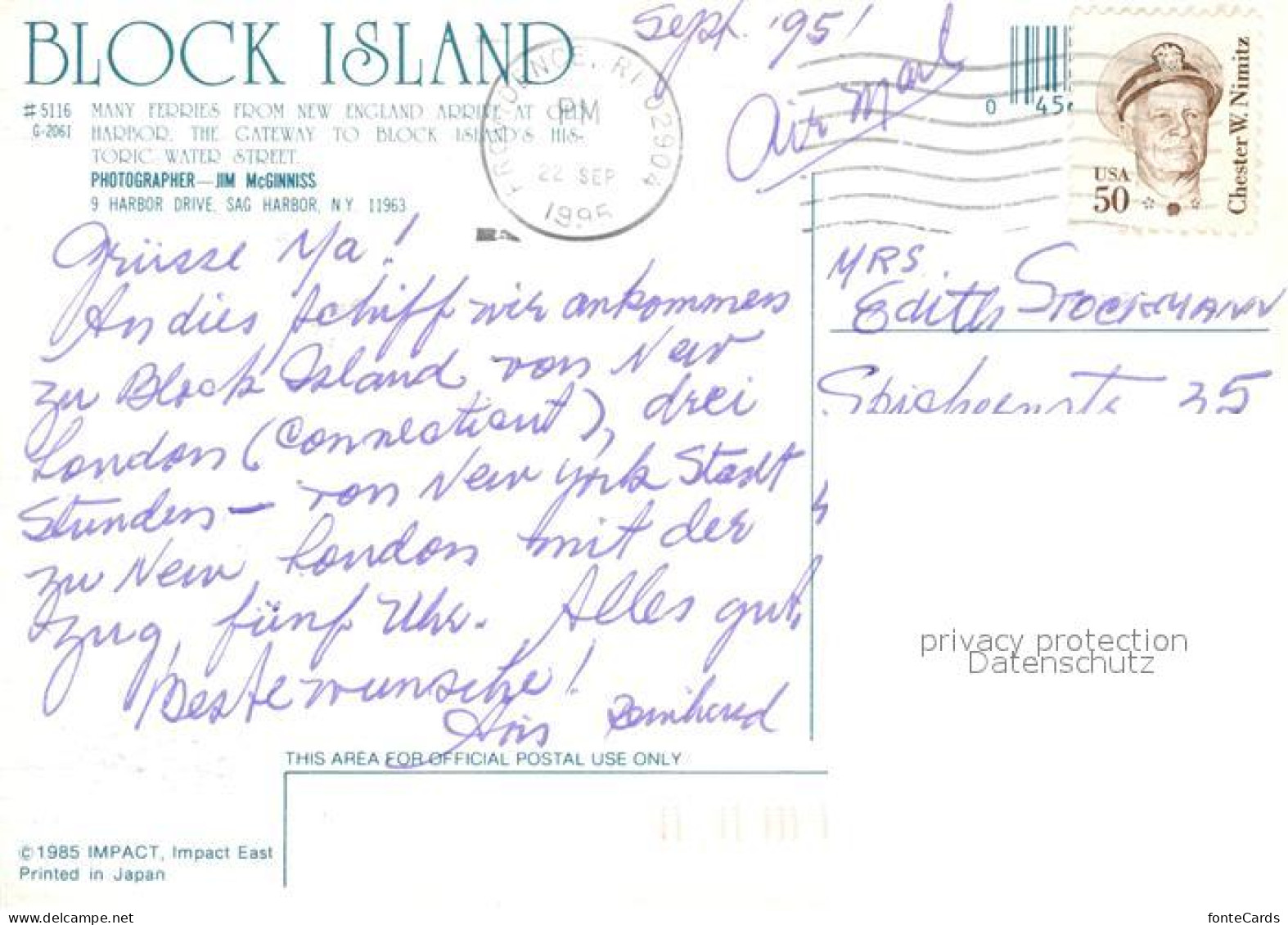 73060147 Block_Island Old Harbor Ferries - Other & Unclassified