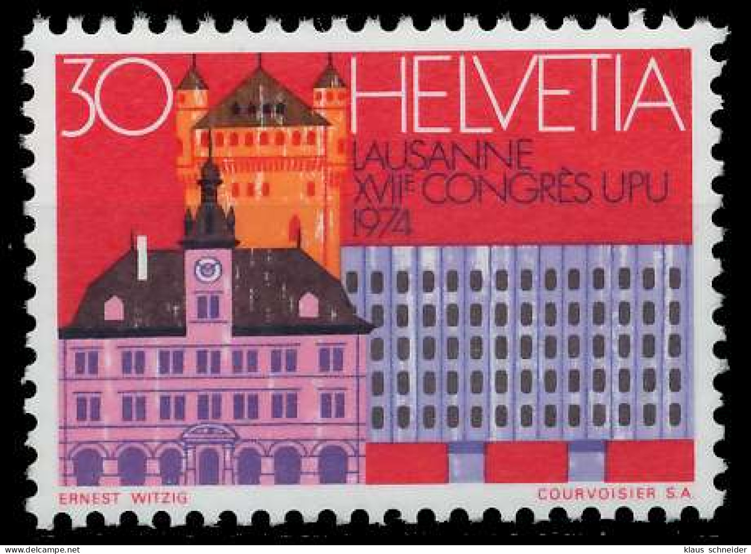 SCHWEIZ 1974 Nr 1027 Postfrisch X691892 - Ongebruikt