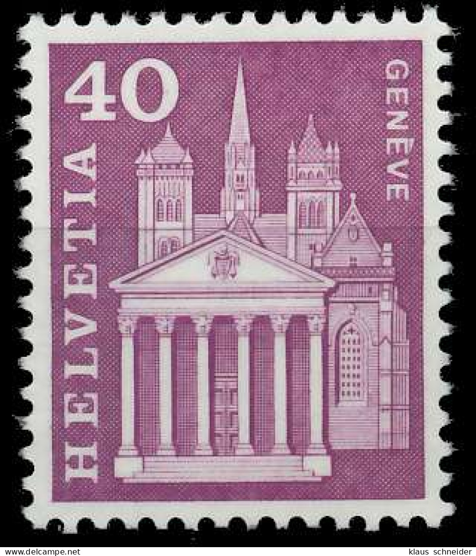 SCHWEIZ 1960 Nr 703y Postfrisch S2D45AA - Unused Stamps