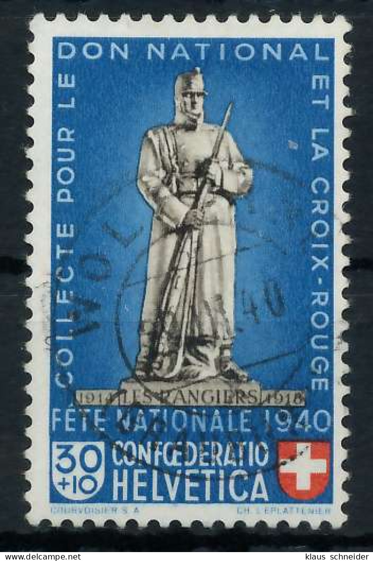 SCHWEIZ PRO PATRIA Nr 367 Zentrisch Gestempelt X6AA3A6 - Used Stamps