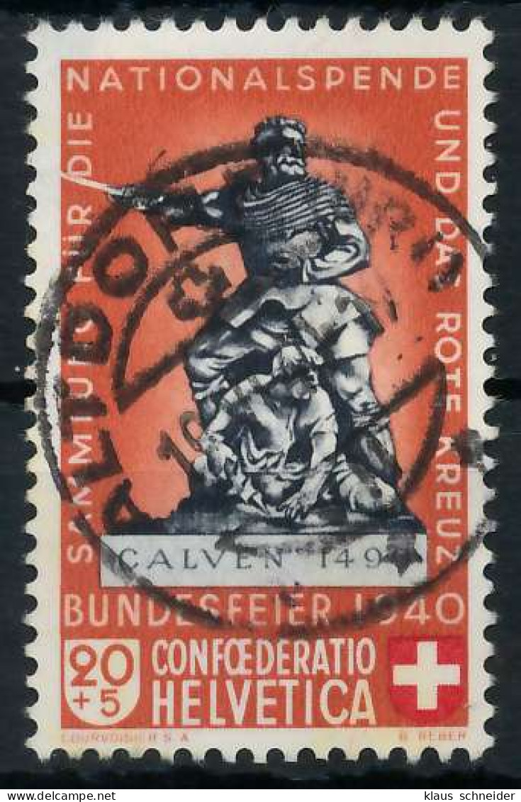 SCHWEIZ PRO PATRIA Nr 366b Zentrisch Gestempelt X6AA3A2 - Used Stamps