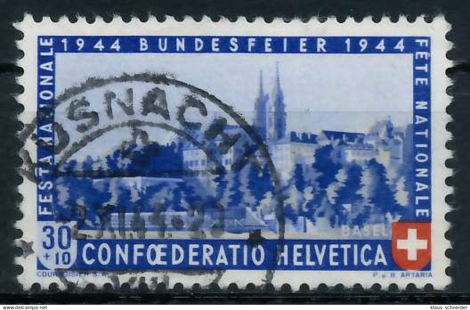 SCHWEIZ PRO PATRIA Nr 434 Gestempelt X6AA3E6 - Used Stamps