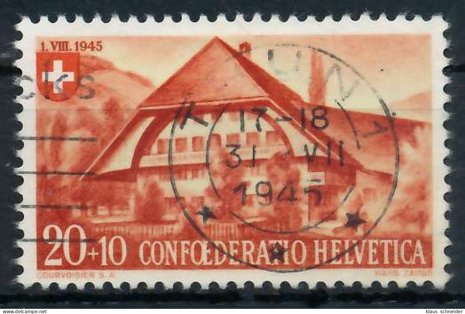 SCHWEIZ PRO PATRIA Nr 462 Zentrisch Gestempelt X6AA3FA - Used Stamps