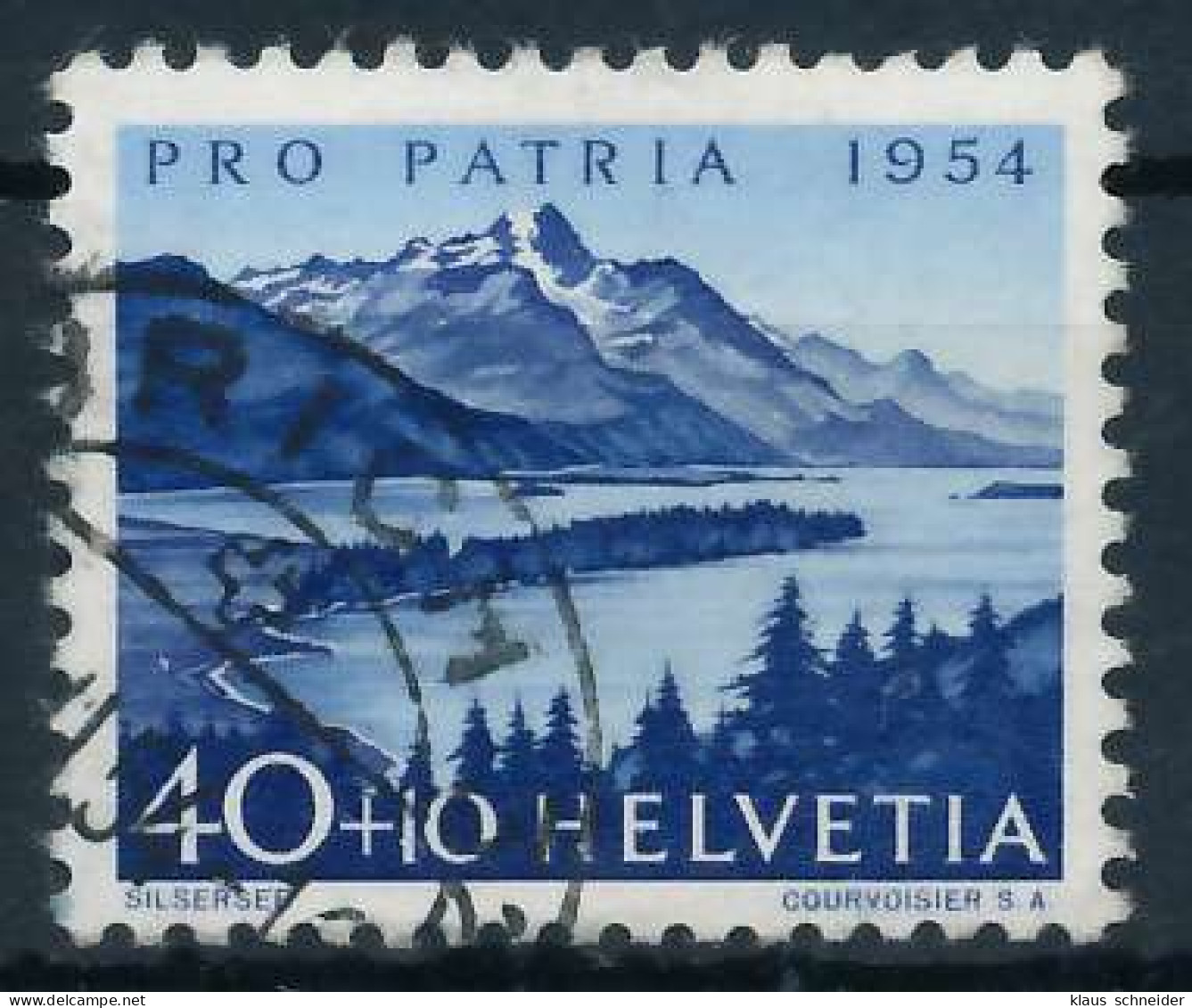 SCHWEIZ PRO PATRIA Nr 601 Gestempelt X6AA4BA - Usados