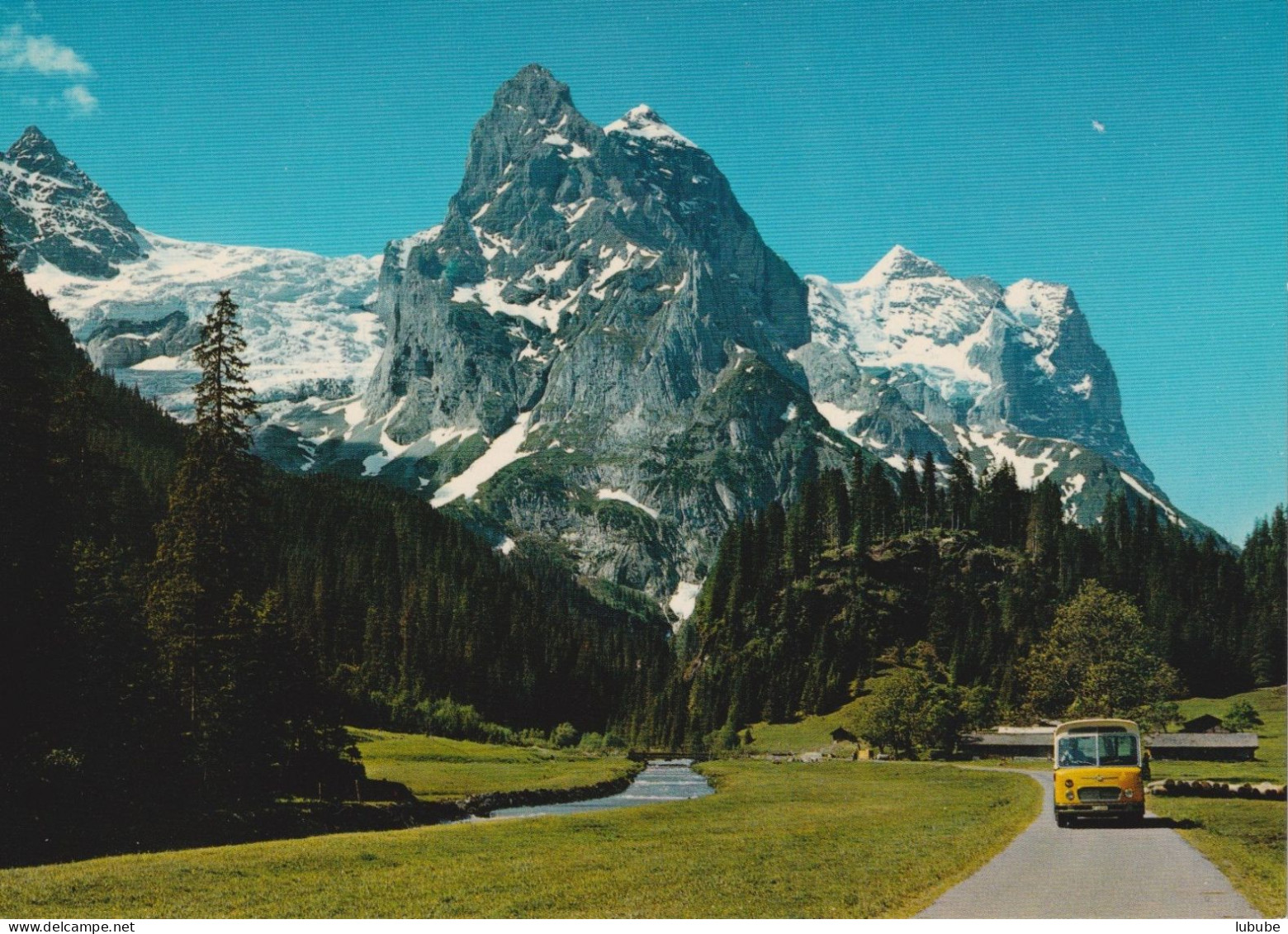 Rosenlaui - Postauto In Der Gschwandtenmaad        Ca. 1970 - Other & Unclassified