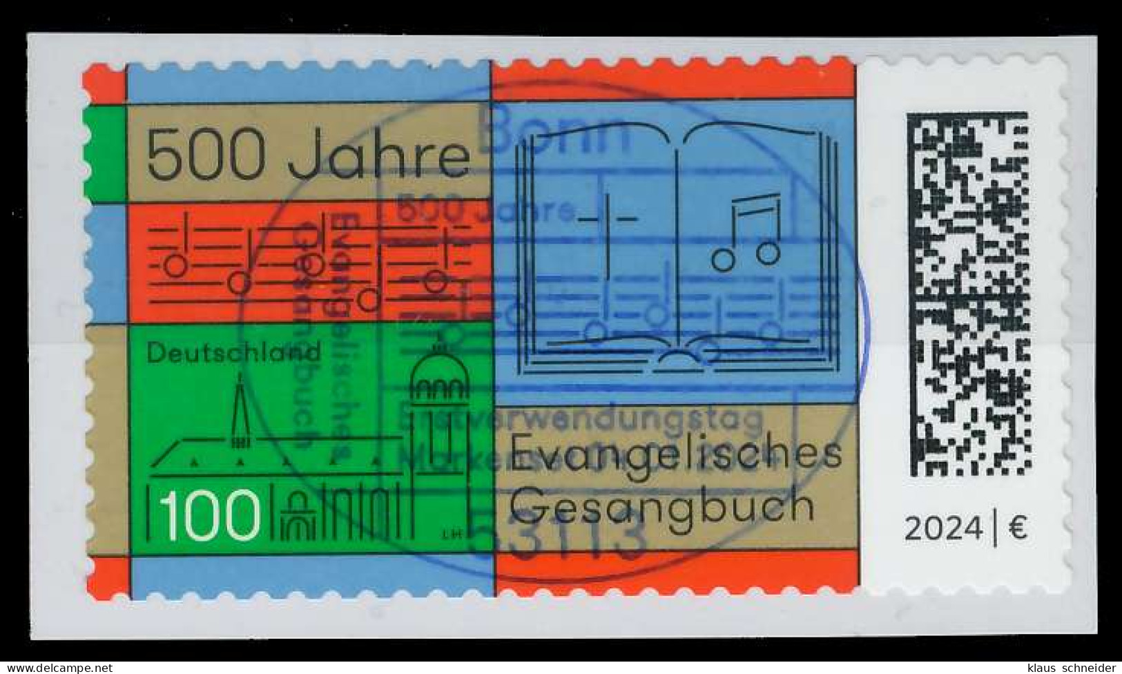 BRD BUND 2024 Nr 3810 ESST Zentrisch Gestempelt X723512 - Used Stamps