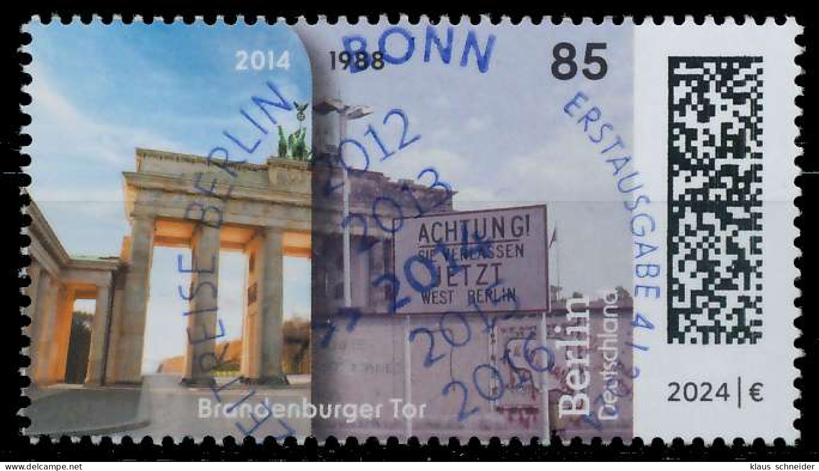 BRD BUND 2024 Nr 3808 ESST Zentrisch Gestempelt X723562 - Used Stamps