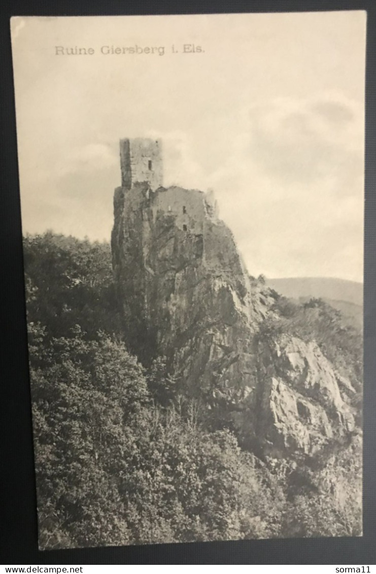 CPA GIERSBERG 68 Ruine Giersberg I. Els Château Du Girsberg - Ribeauvillé