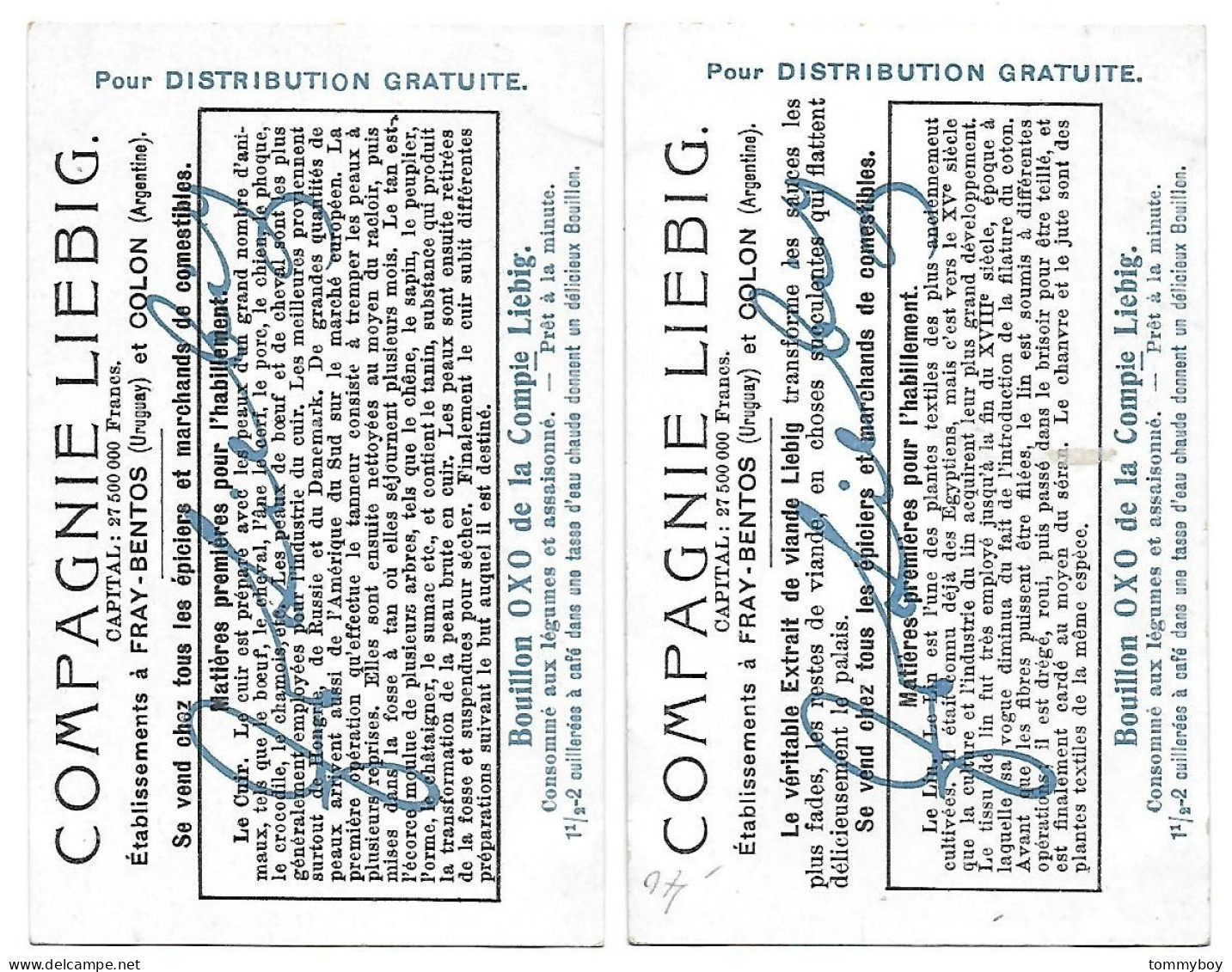 S 900, Liebig 6 Cards, Matières Premières Pour L'habillement (ref B24) - Liebig