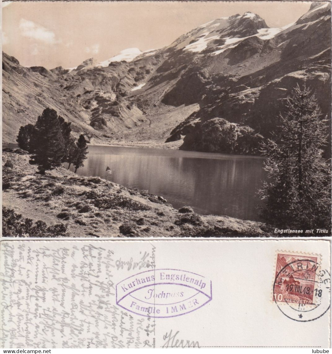 Engstlensee Mit Titlis        1948 - Other & Unclassified