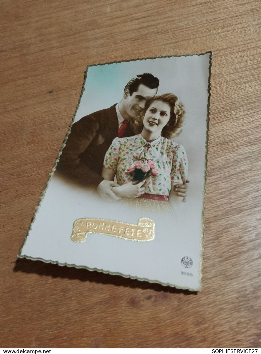 559 //  BONNE FETE / COUPLE / CARTE ANCIENNE - Other & Unclassified