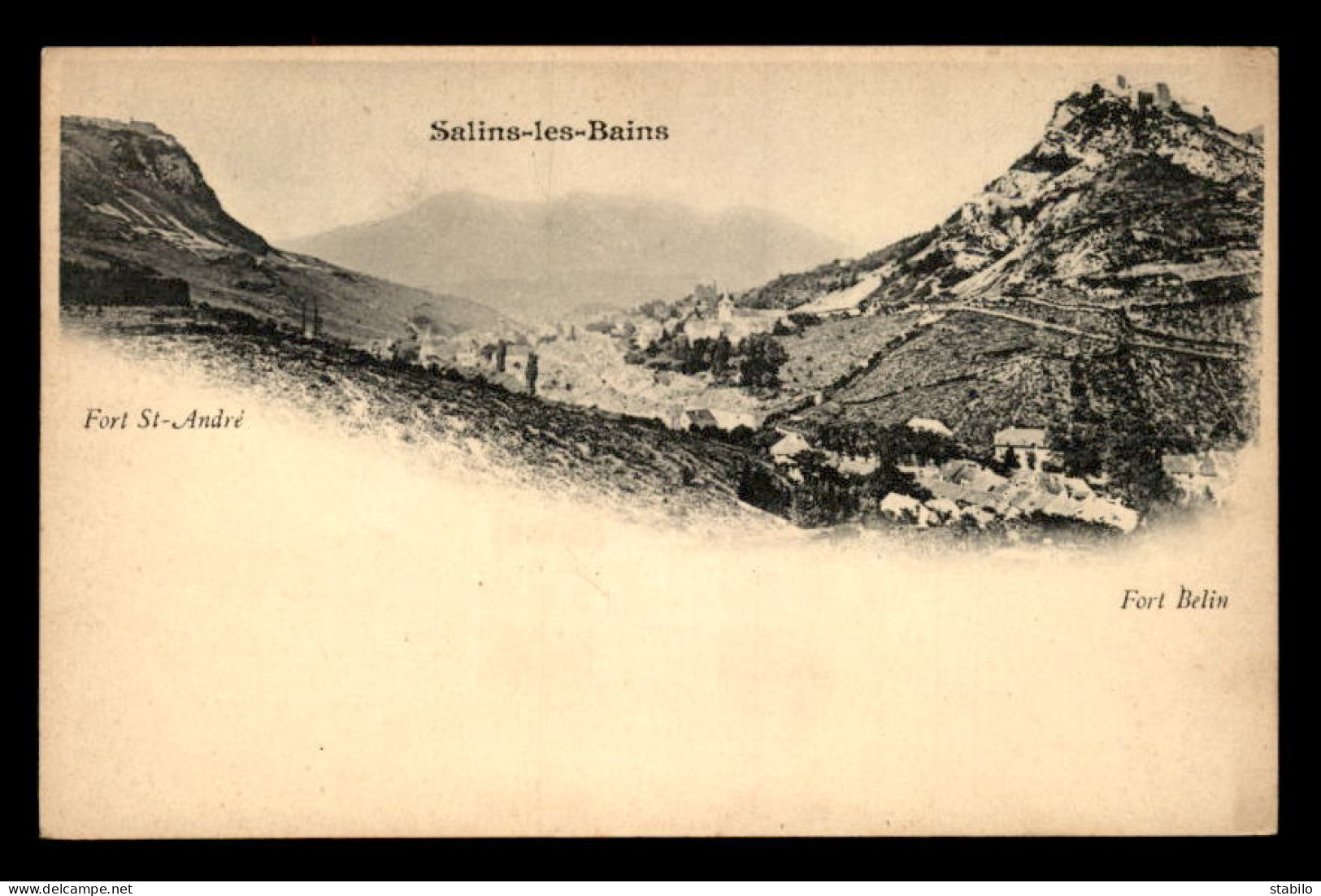 39 - SALINS-LES-BAINS - FORT ST-ANDRE - FORT BELIN - Autres & Non Classés